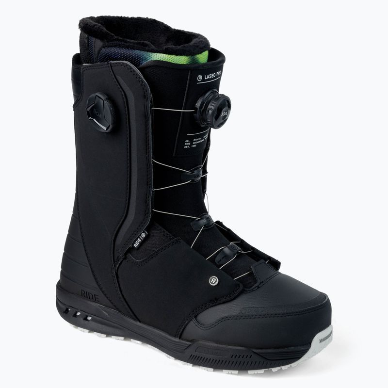 Men's snowboard boots RIDE LASSO PRO black 12F2003.1.1