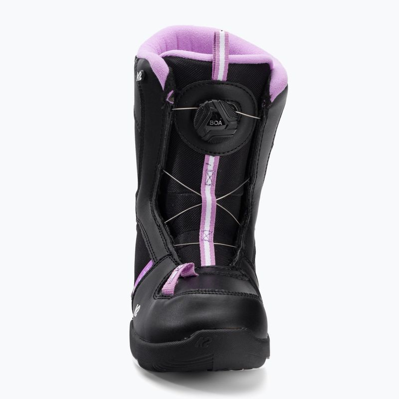 Children's snowboard boots K2 Lil Kat black 11F2034 3