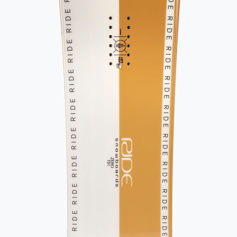 Snowboard RIDE ZERO gold 12F0027.1.1 4