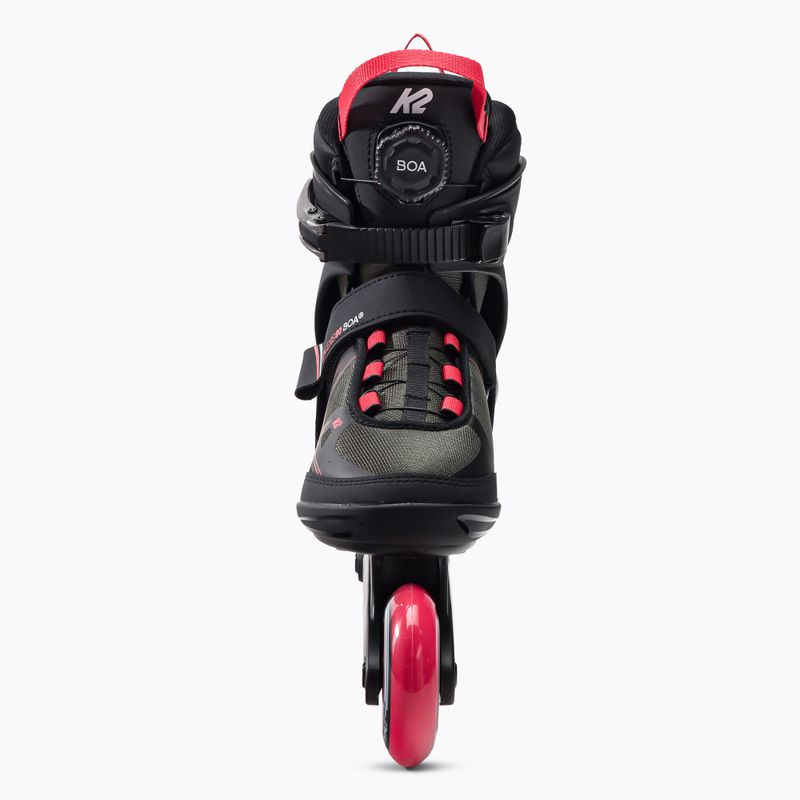 Women's roller skates K2 Alexis 80 Boa grey 30G0317 4