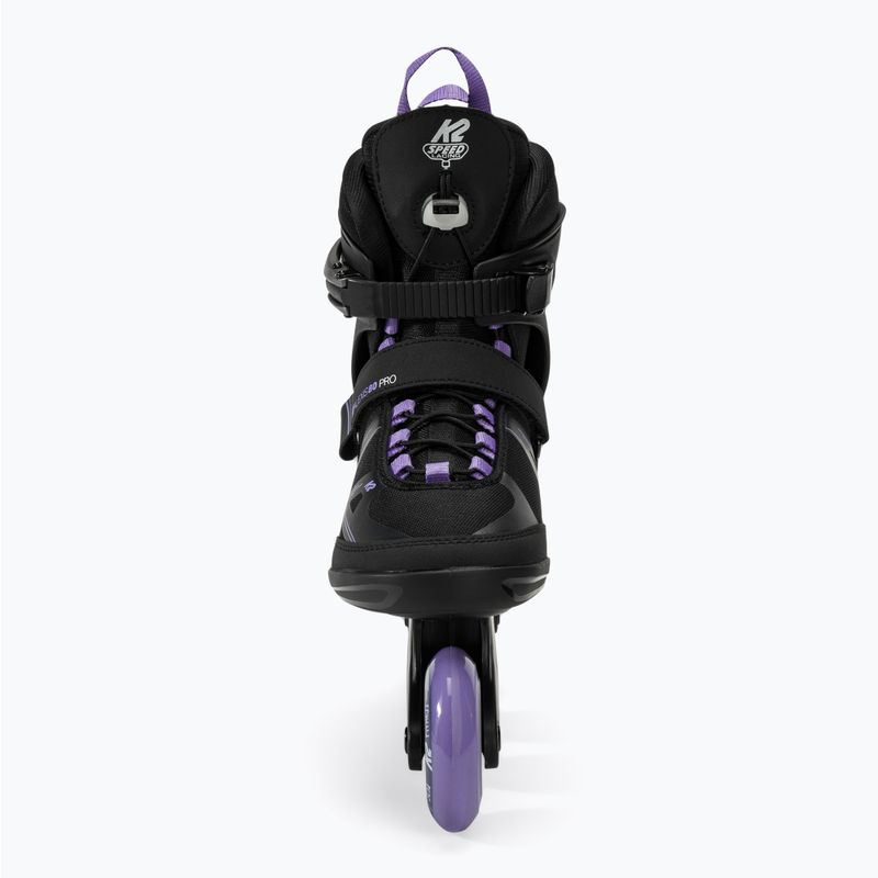 Women's skates K2 Alexis 80 Pro black/lavendar 4