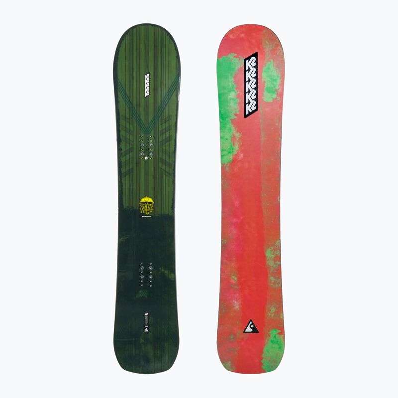 Snowboard K2 Instrument green-red 11G0004/11
