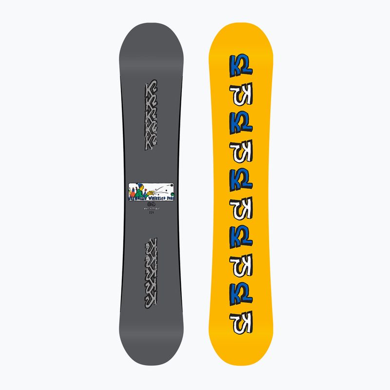K2 World Peace grey-yellow snowboard 11G0043/11