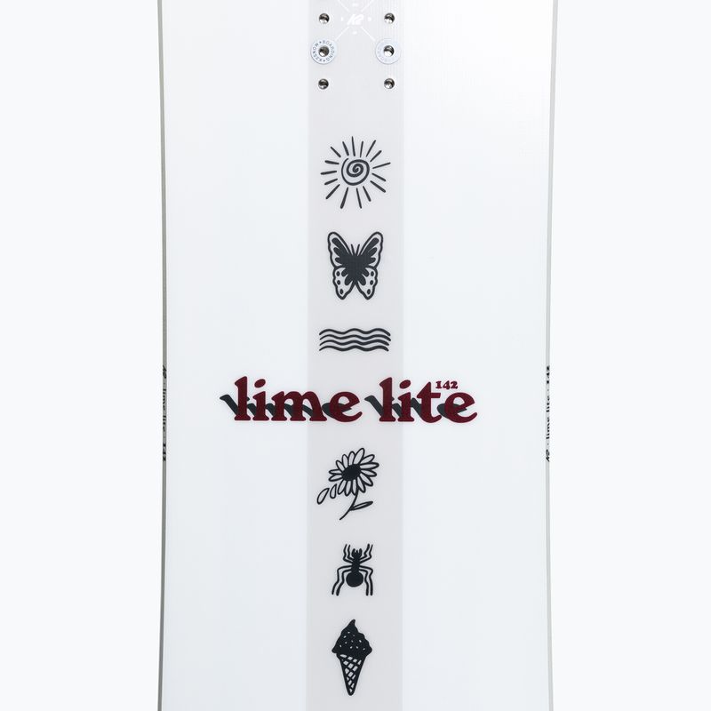 Women's snowboard K2 Lime Lite white 11G0018/11 6