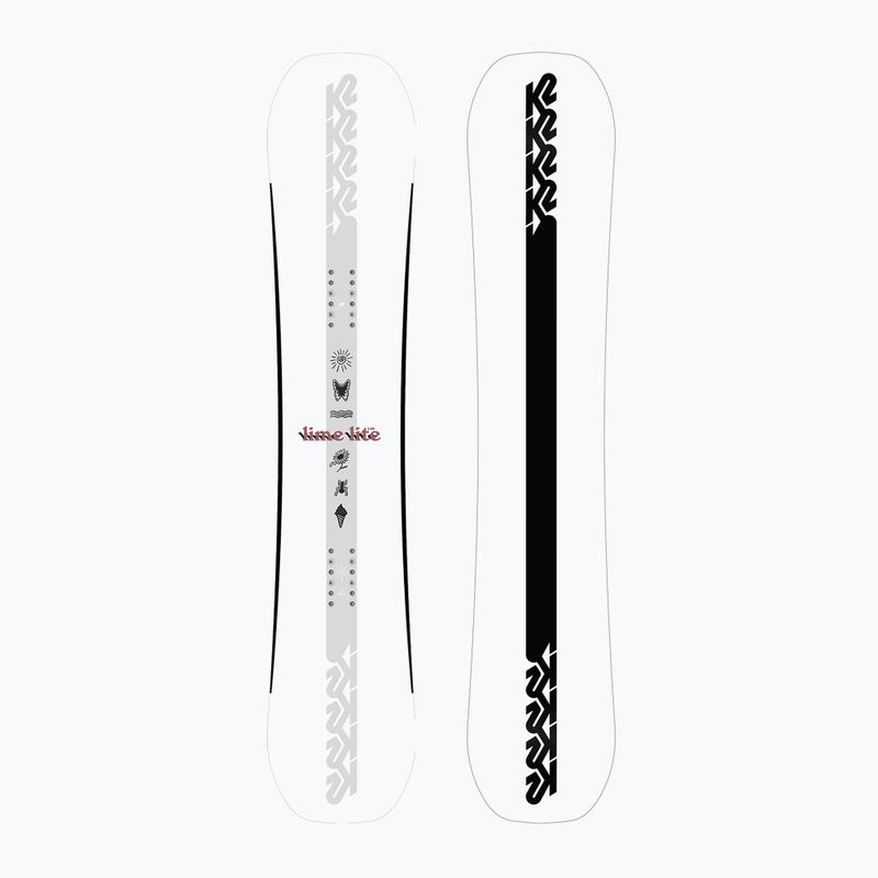Women's snowboard K2 Lime Lite white 11G0018/11 8