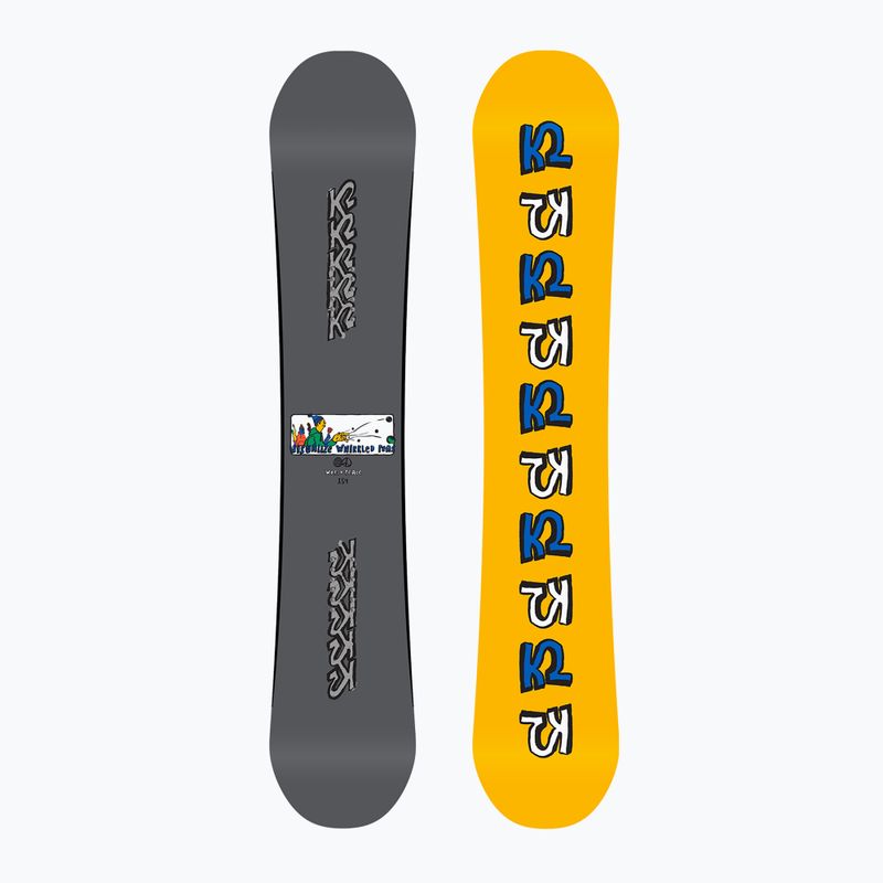 K2 World Peace grey-yellow snowboard 11G0043/1W