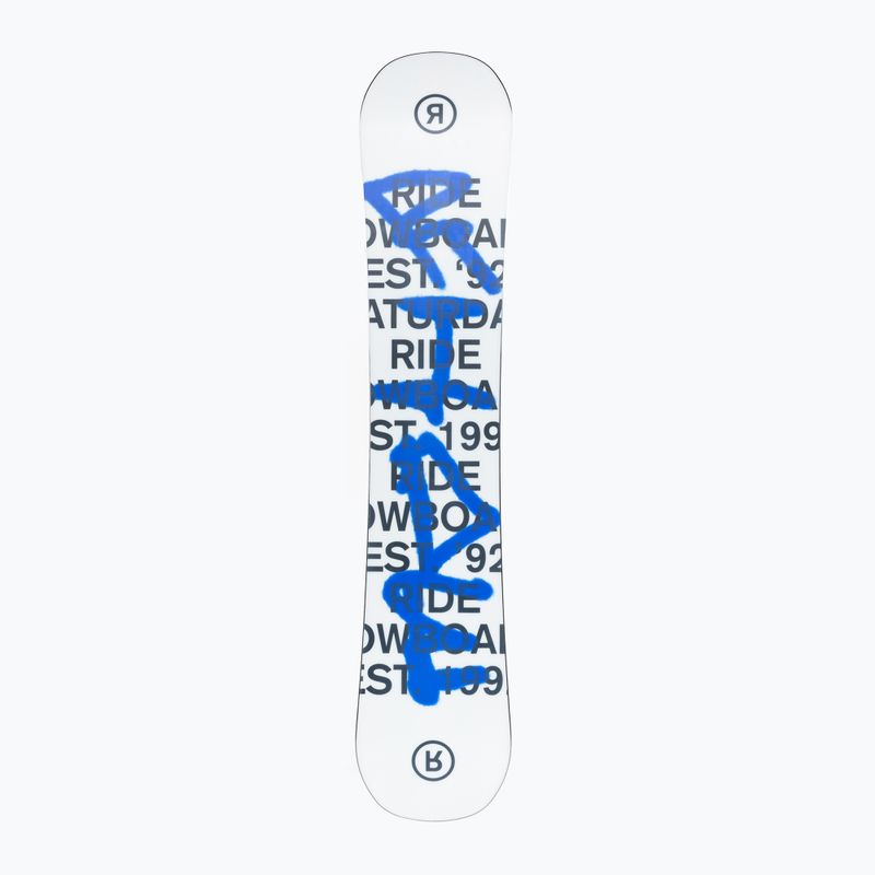 Women's snowboard RIDE Saturday white-blue 12G0018 4