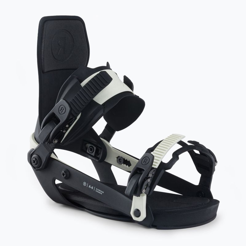Men's snowboard bindings RIDE A-6 black 12G1004
