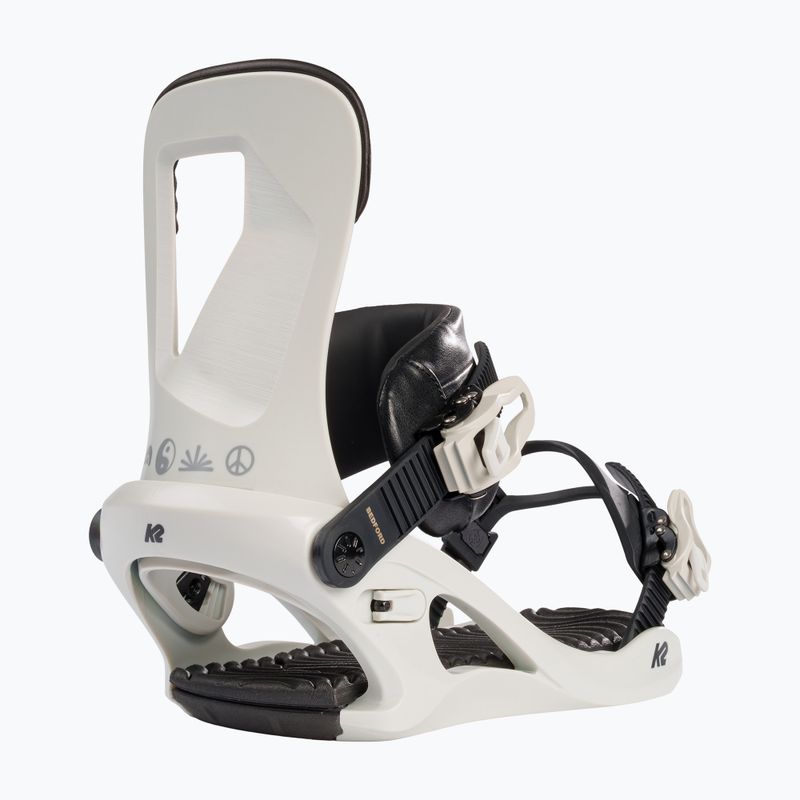 Women's snowboard bindings K2 Bedford white 11G1009/12 4