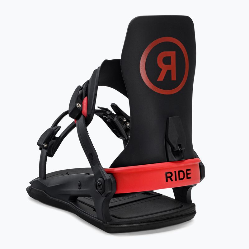 Men's snowboard bindings RIDE C-6 black-red 12G1005 4