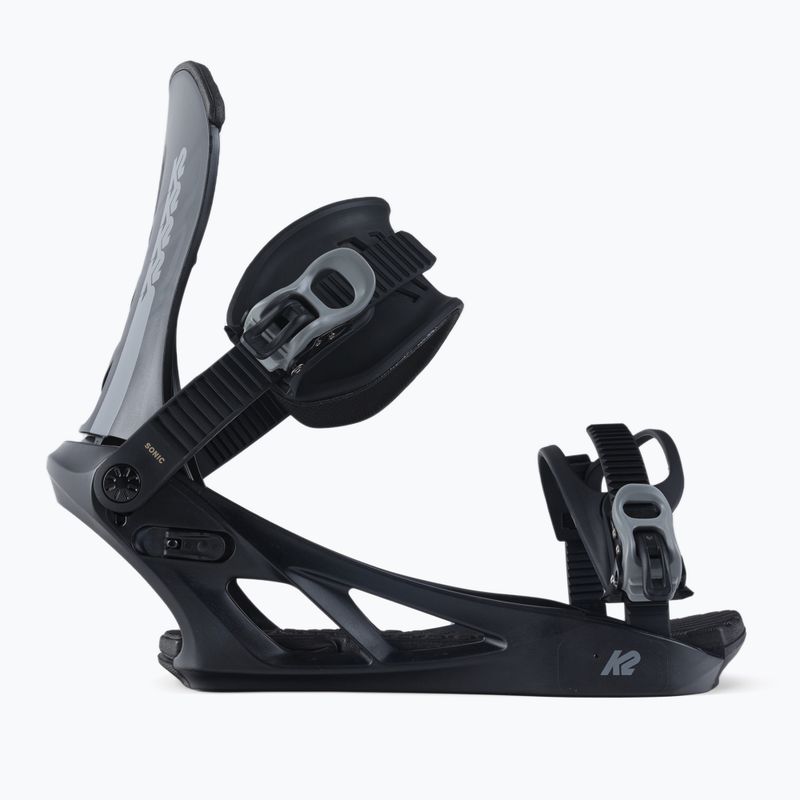 K2 Sonic snowboard bindings black 11G1005/11 2