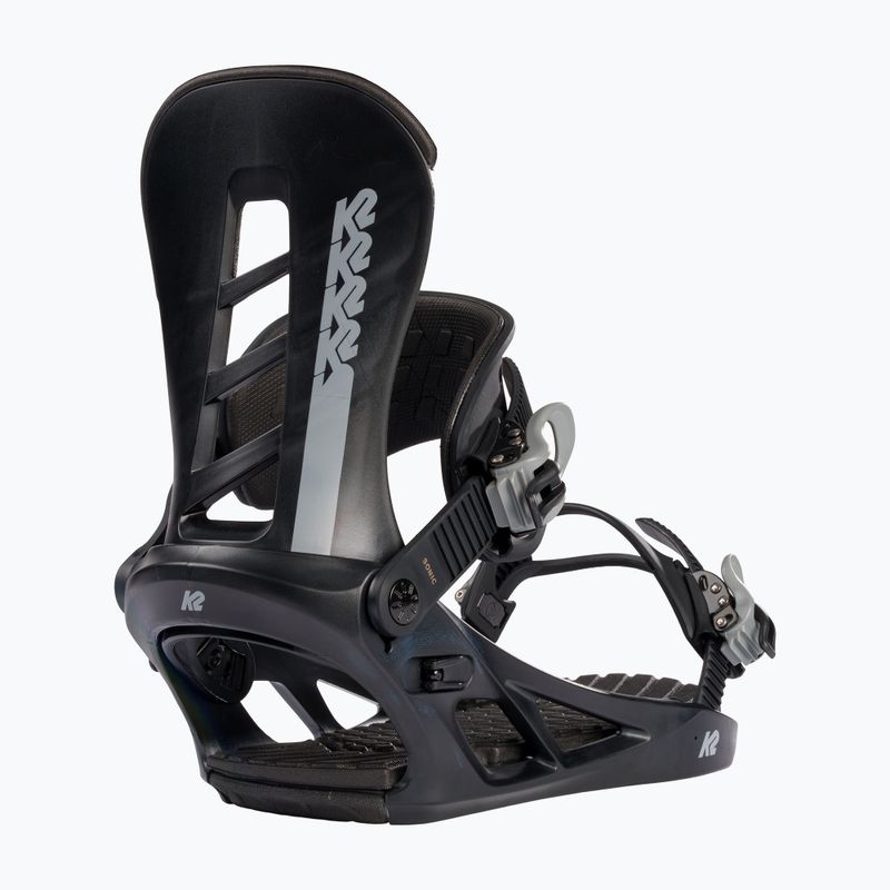 K2 Sonic snowboard bindings black 11G1005/11 8