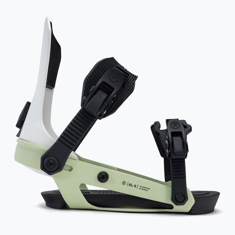 Women's snowboard bindings RIDE AL-6 green/black 12G1011 2