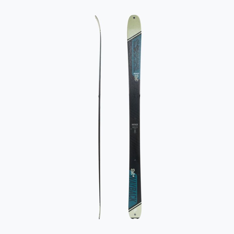 K2 Wayback 92 grey-blue skis 10G0205.101.1 2