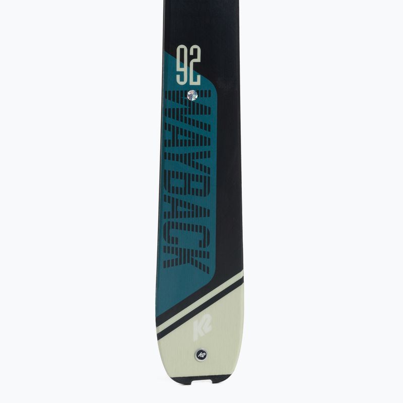 K2 Wayback 92 grey-blue skis 10G0205.101.1 6