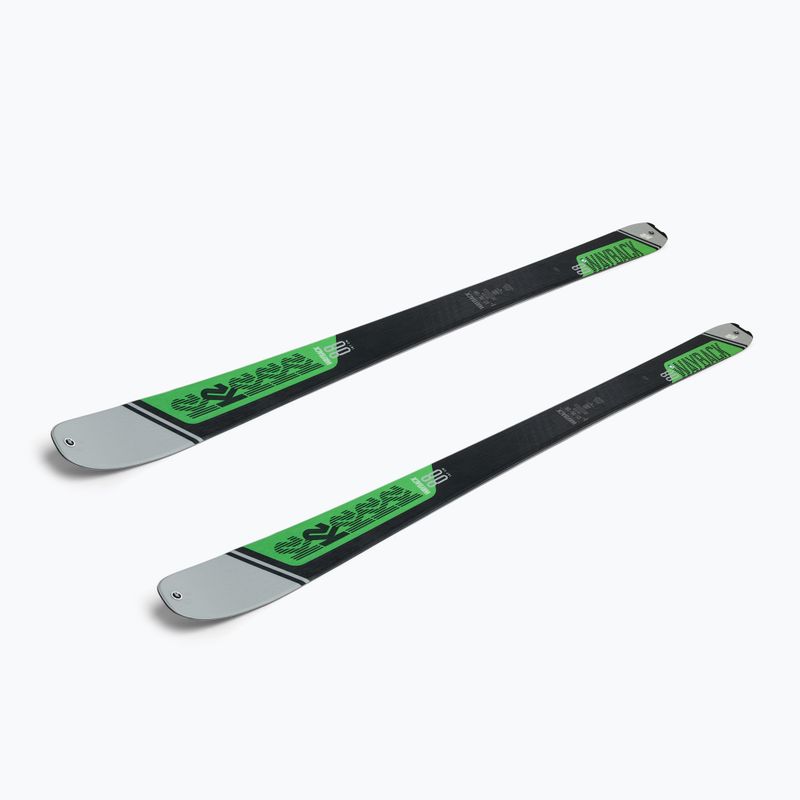 K2 Wayback 88 grey-green skis 10G0202.101.1 4