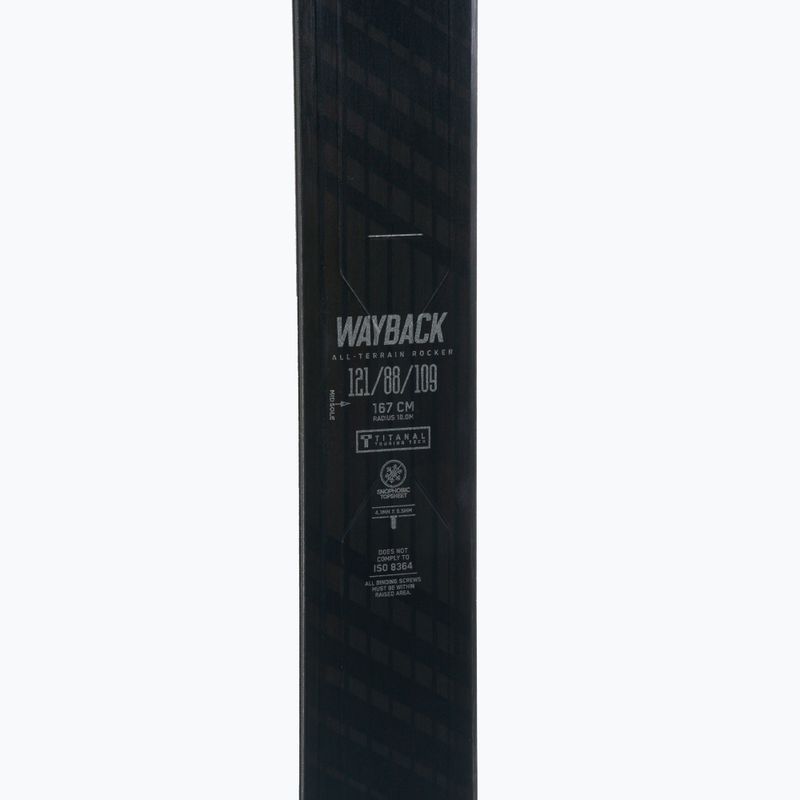 K2 Wayback 88 grey-green skis 10G0202.101.1 5