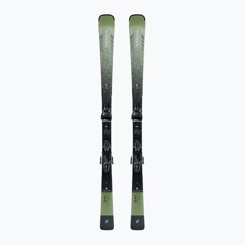 K2 Disruption SC + M3 11 Compact downhill skis green 10G0003.142.1