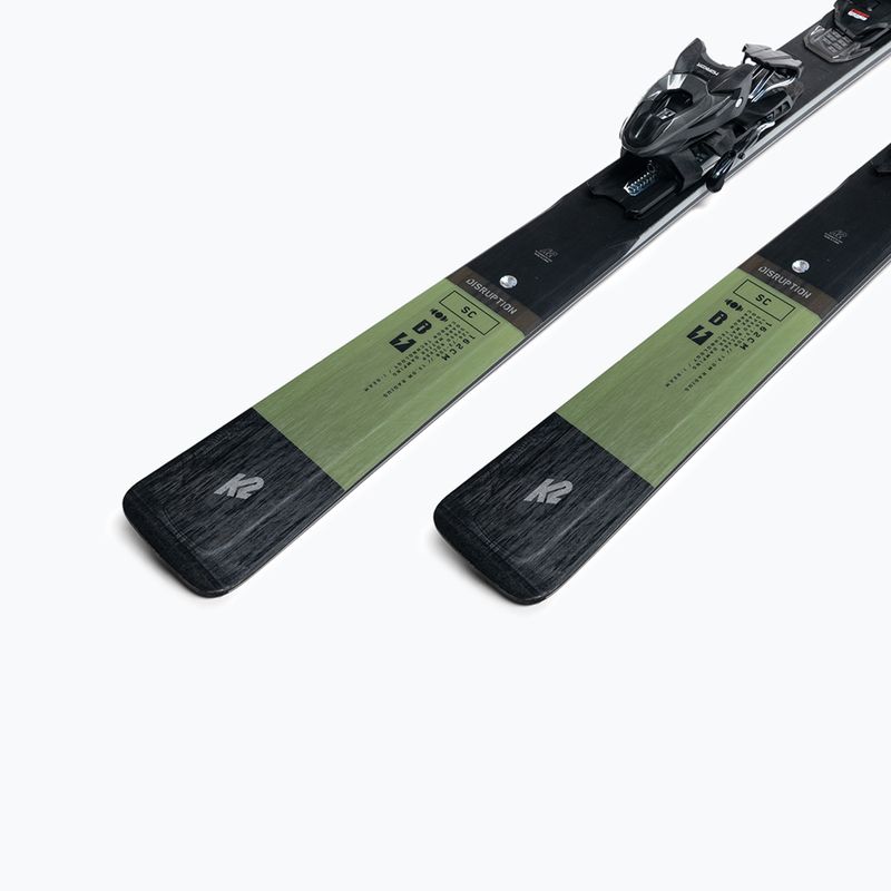 K2 Disruption SC + M3 11 Compact downhill skis green 10G0003.142.1 9