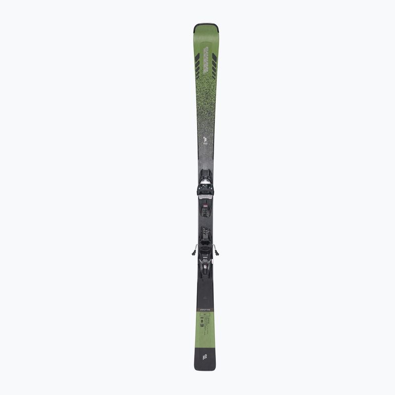 K2 Disruption SC + M3 11 Compact downhill skis green 10G0003.142.1 10