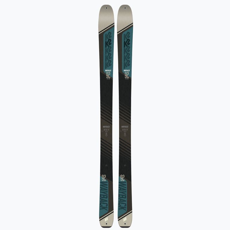 K2 Wayback 92 grey-blue skis 10G0205.101.1 9