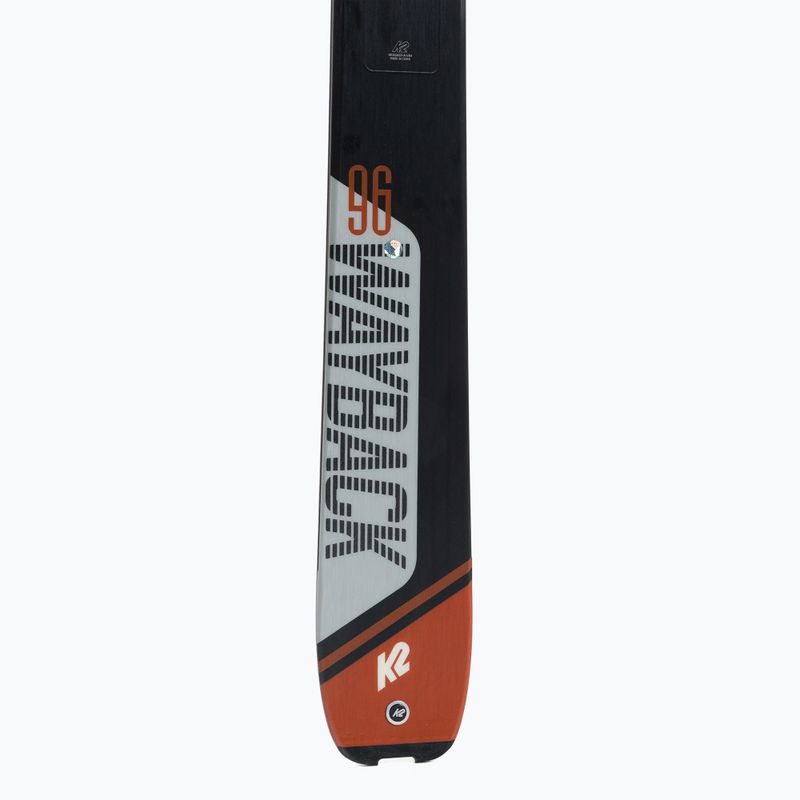 K2 Wayback 96 skit ski black 10G0201.101.1 6