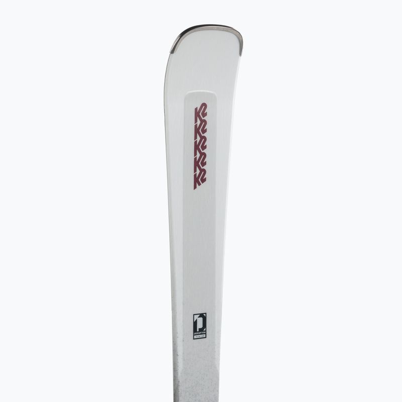 Women's downhill ski K2 Disruption 75 W + 10 Quikclik Free white 10G0408.173.1 8