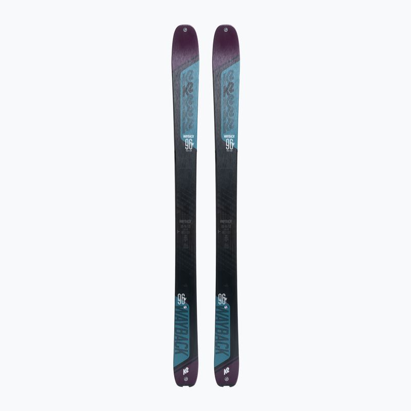 Women's skate ski K2 Wayback 96 W blue-purple 10G0600.101.1