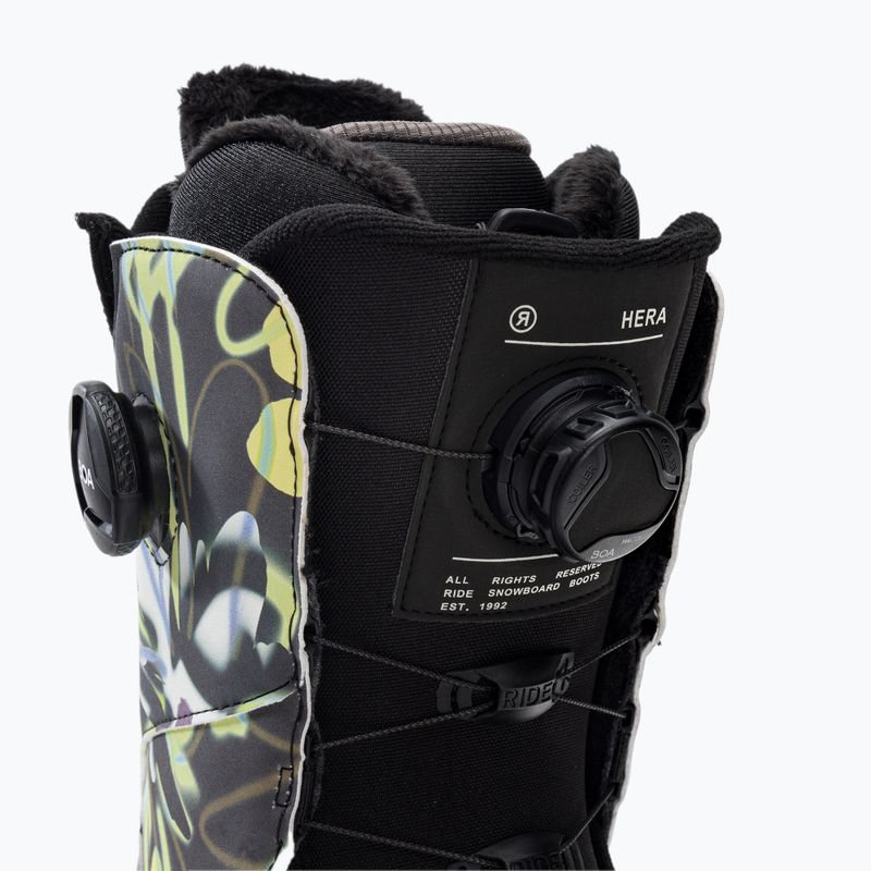 Women's snowboard boots RIDE Hera black-green 12G2016 6