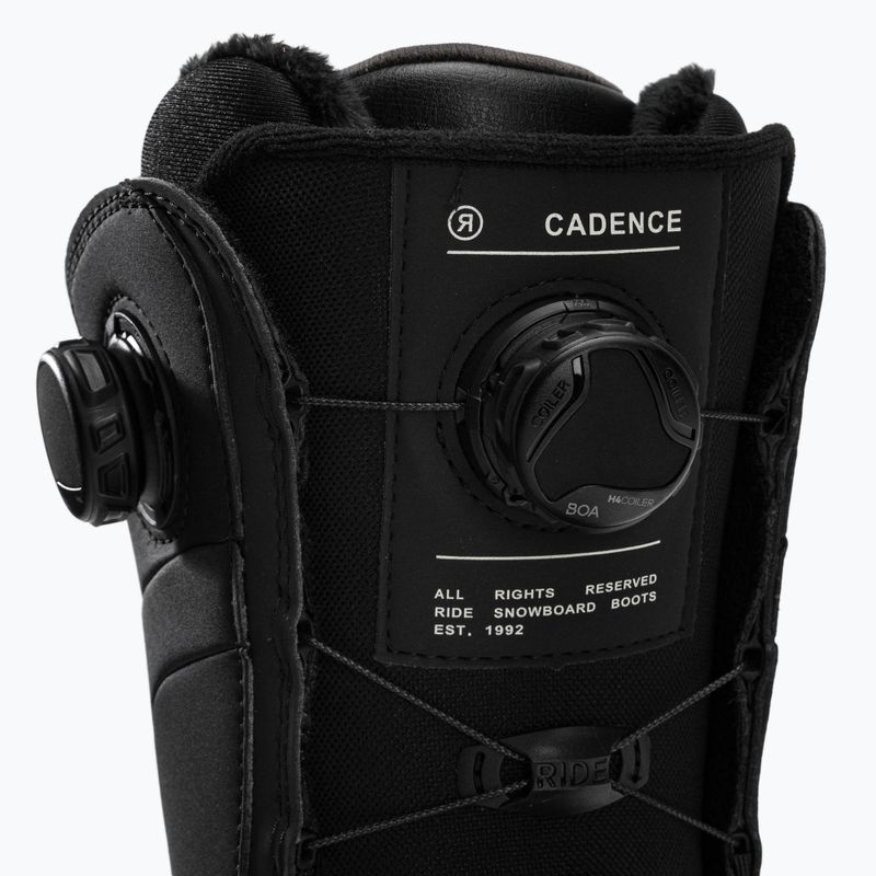 Women's snowboard boots RIDE Cadence black 12G2013 6