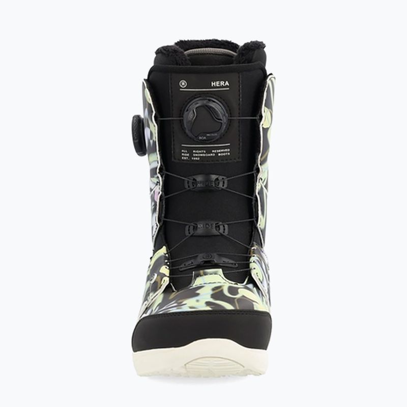 Women's snowboard boots RIDE Hera black-green 12G2016 10