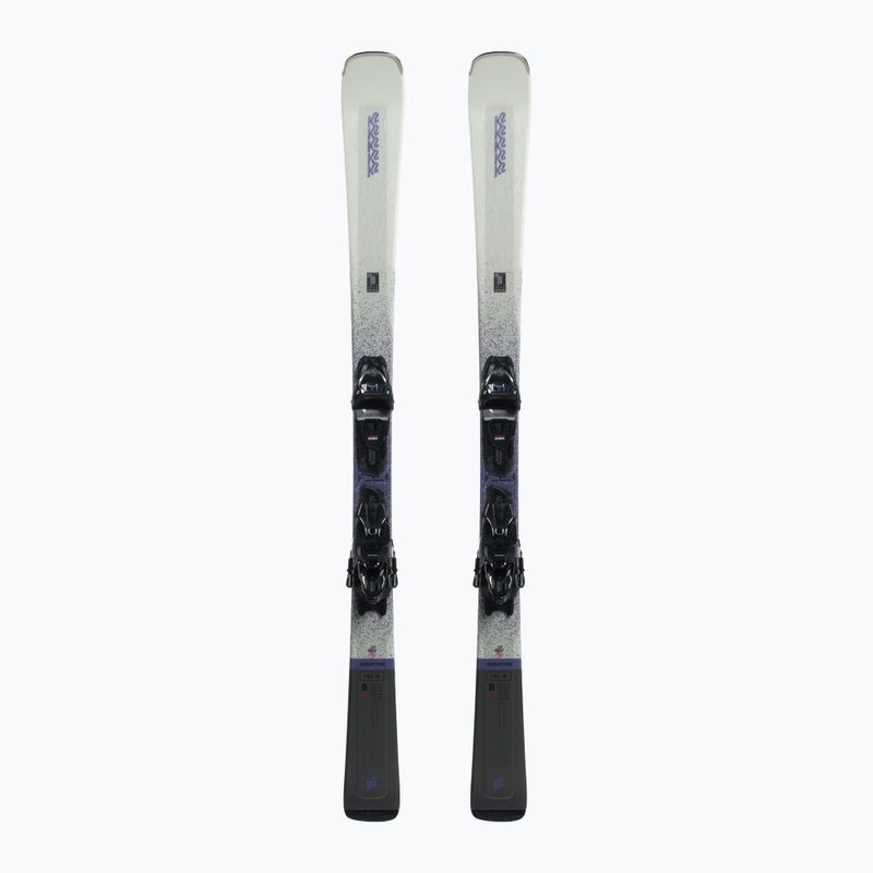 Women's downhill ski K2 Disruption 76C W + 10 Compact Quikclik Free white 10G0406.143.1
