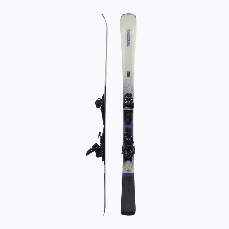 Women's downhill ski K2 Disruption 76C W + 10 Compact Quikclik Free white 10G0406.143.1 2