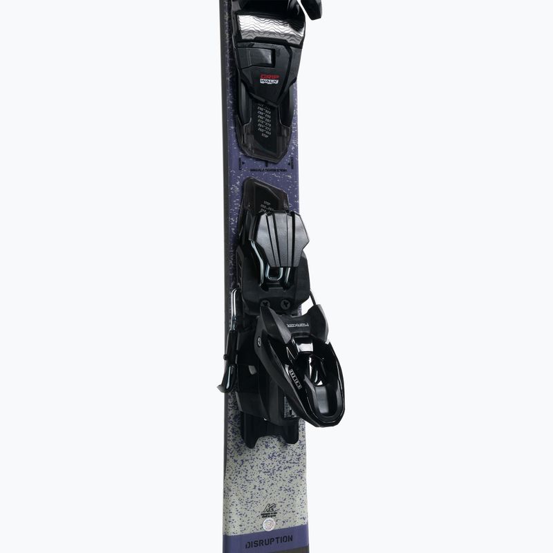 Women's downhill ski K2 Disruption 76C W + 10 Compact Quikclik Free white 10G0406.143.1 7