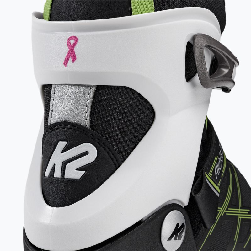 Women's skates K2 Alexis Ice W black/green 8