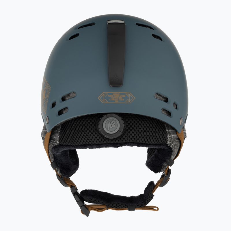 K2 Thrive ski helmet dark teal 3