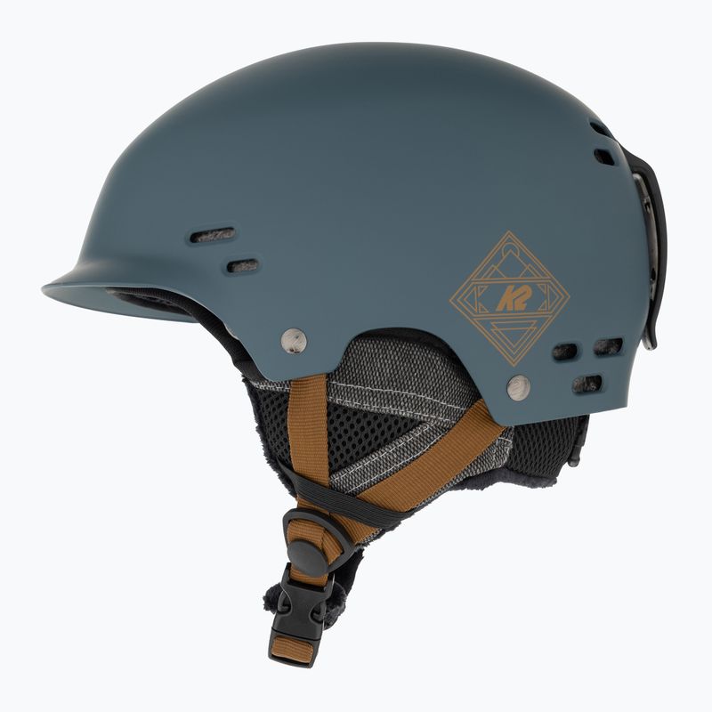K2 Thrive ski helmet dark teal 5