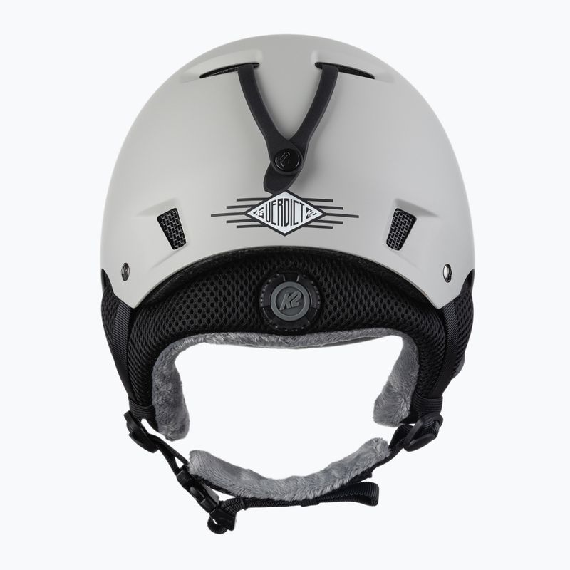 K2 Verdict grey ski helmet 10G4005.2.1.L/XL 3