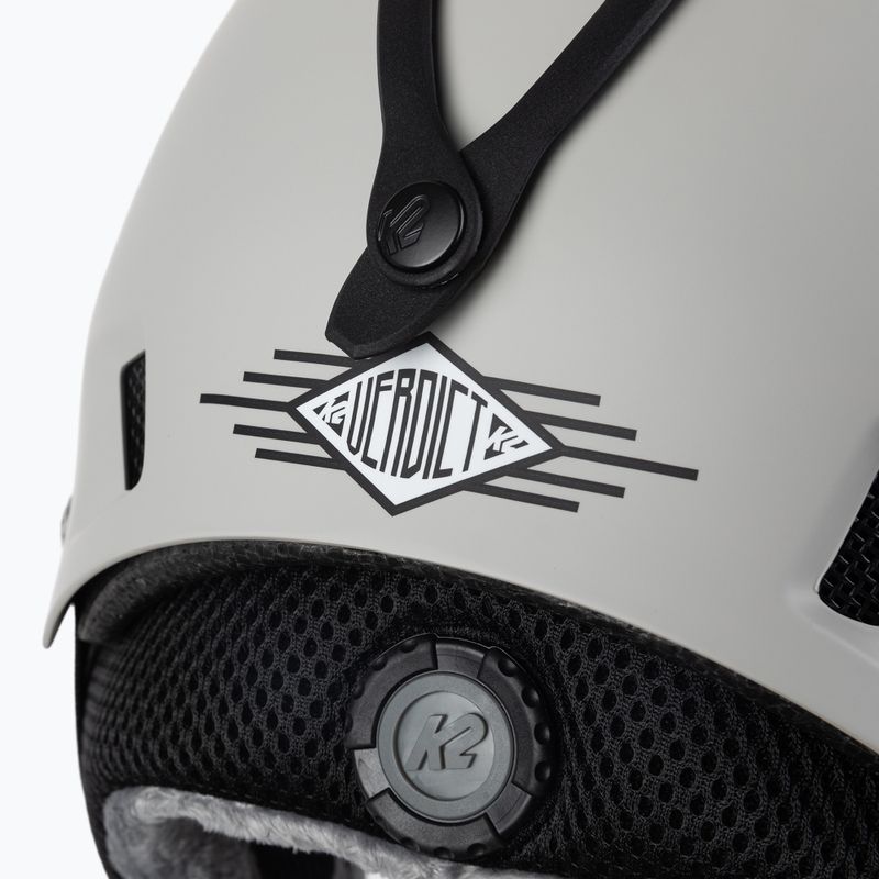 K2 Verdict grey ski helmet 10G4005.2.1.L/XL 7