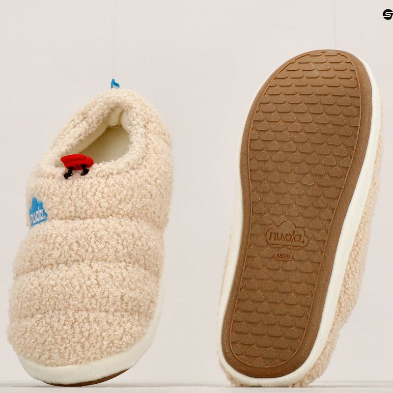 Nuvola Classic Sheep cream winter slippers 14