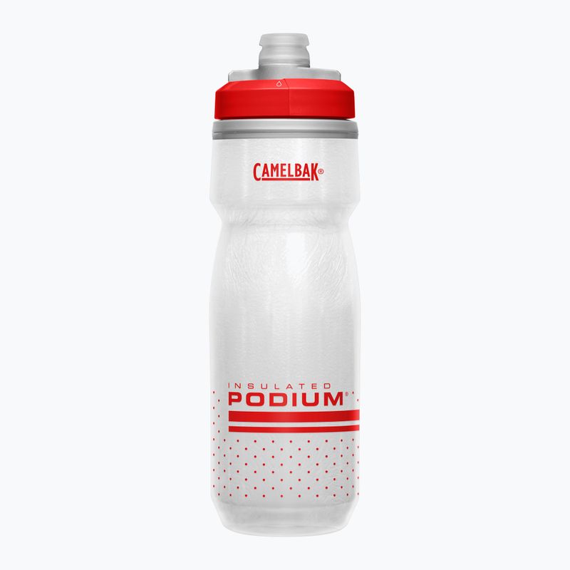 CamelBak Podium Chill 620ml fiery red/white bike bottle