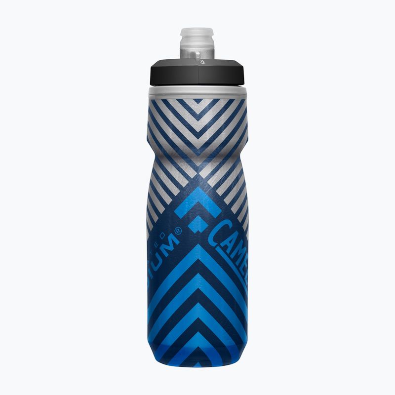 CamelBak Podium Chill 620 ml navy/ blue stripe bicycle bottle 2