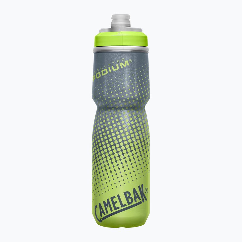 CamelBak Podium Chill bicycle bottle 710 ml yellow dot