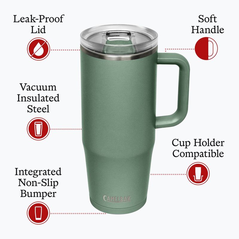 Thermal mug CamelBak Thrive Mug Insulated SST 950 ml moss 6