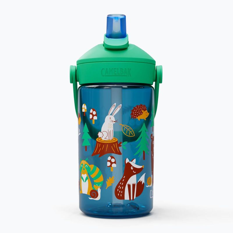 Travel bottle CamelBak Thrive Flip Straw Kids 400 ml friendly forest 2