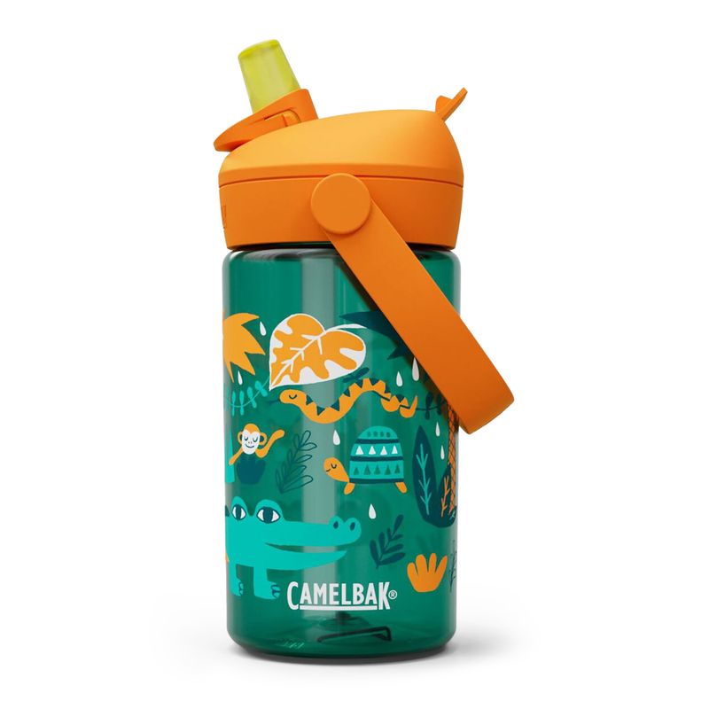 Travel bottle CamelBak Thrive Flip Straw Kids 400 ml jungle animals
