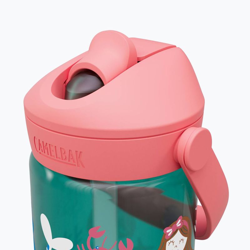 Travel bottle CamelBak Thrive Flip Straw Kids 400 ml mermaid friends 4
