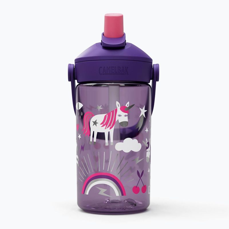 Travel bottle CamelBak Thrive Flip Straw Kids 400 ml unicorn party 2