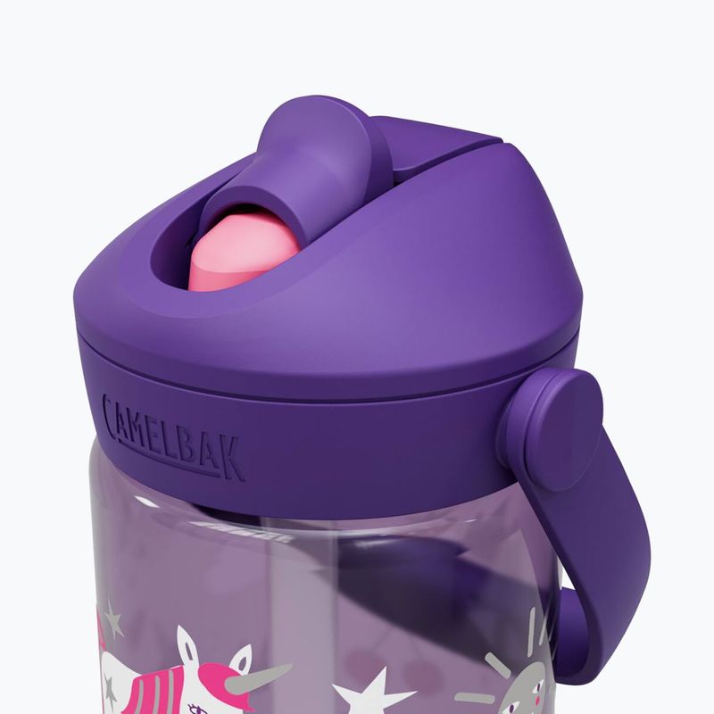 Travel bottle CamelBak Thrive Flip Straw Kids 400 ml unicorn party 4