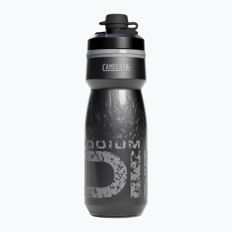 Bicycle bottle CamelBak Podium Dirt Series Chill 620 ml asphalt